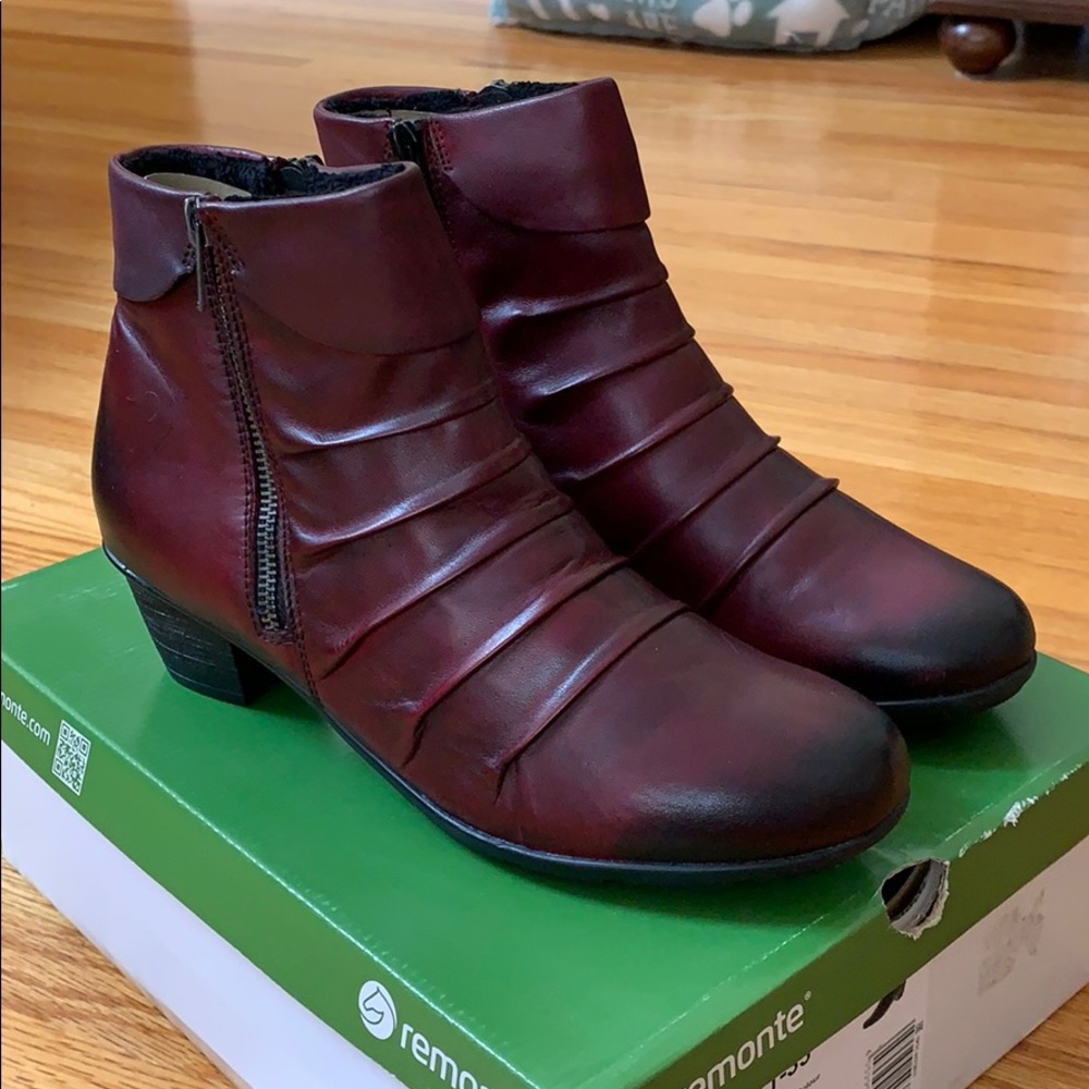 Remote woman’s boots